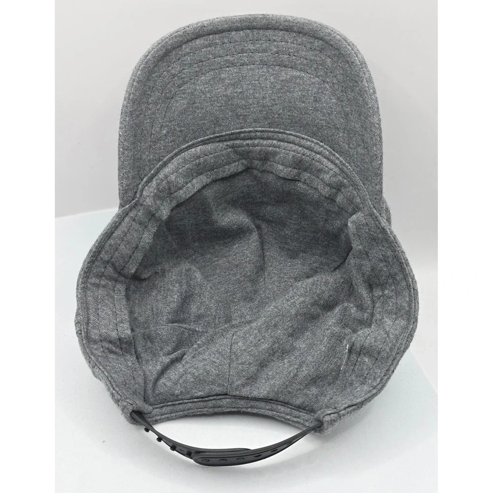 Gymboree‎ Quilted Baseball Cap Youth Gray Sporty Snapback Hat No Tags